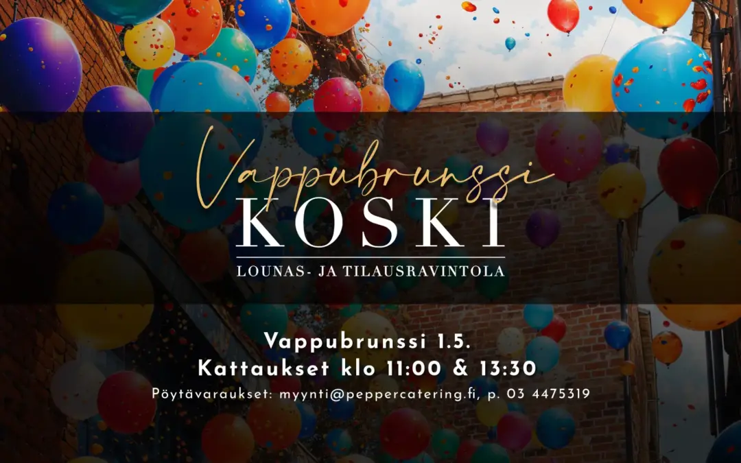 Vappubrunssi Tampereella 1.5.