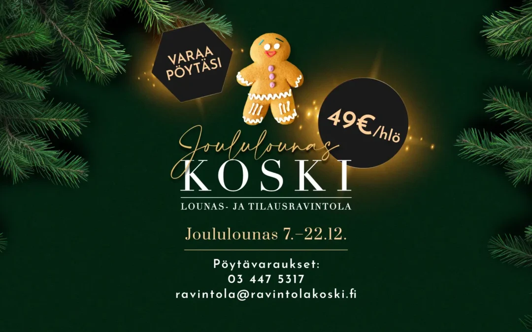 Joululounas 7.-22.12.